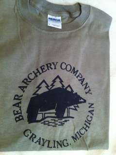   Archery Grayling Michigan Tee Shirt Recurve, longbow shooters  