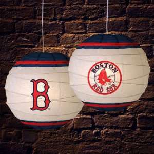 Boston Red Sox Rice Paper 18 Lamp 