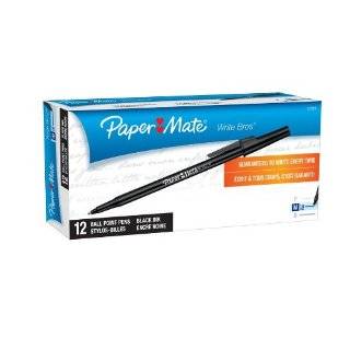   Tip Stick Ballpoint Pens, 12 Black Ink Pens(70610)