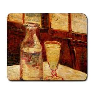  Still Life with Absinthe By Vincent Van Gogh Mouse Pad 
