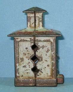 1872 CUPOLA BANK BUILDING SMALL CAST IRON   GUARANTEED OLD & AUTHENTIC 