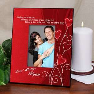  Personalized Love Printed Picture Frame: Home & Kitchen