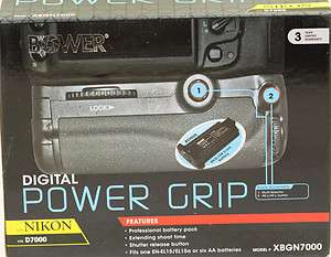 Bower Digital Power Grip , Battery Pack For Nikon D7000  
