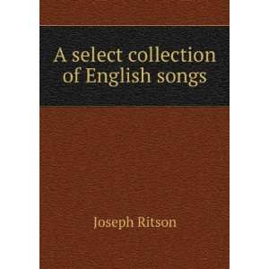   on the origin and progress of national song Joseph Ritson Books