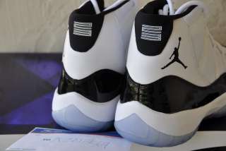 Nike Air Jordan Retro XI 11 Concords Concord sz 13 Black White Icey 