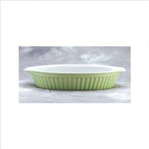  Reco 30772 Oval Baking Set in Green with White Inside (Set 