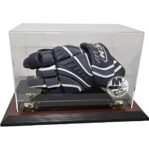  Caseworks New York Islanders Mahogany Glove Display Case 