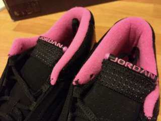 100%AUTH Nike AIR JORDAN 14 XIV Retro DESSERT PINK Black/Pink size 