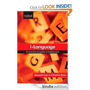   An Introduction to Linguistics as Cognitive Science (Core Linguistics