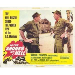    To The Shores of Hell   Movie Poster   11 x 17