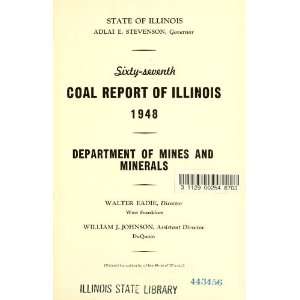  Coal Report Of Illinois Illinois. Dept. Of Mines And 