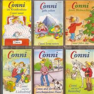 Giant 15 Title Mixed Lot of German Conni Audio Cassettes (12 Titles 