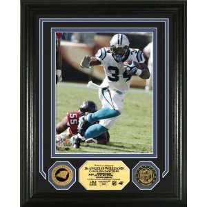  DeAngelo Williams 24KT Gold Coin Photo Mint Sports 