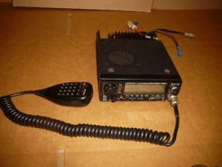 KENWOOD TRANSCEIVER 144/220 MHZ DUAL BAND HAM RADIO W/MIC MODEL TM 
