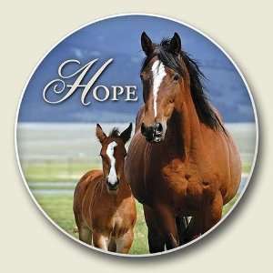 Hope Horses Single Cupholder Coaster 