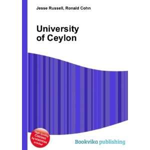 University of Ceylon Ronald Cohn Jesse Russell  Books