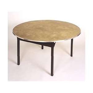   Furniture DPORIG72RD Round Folding Table   72Diam.x30H: Patio, Lawn