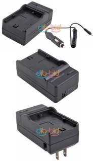 Canon LP E6 Battery AC Car Charger EOS 5D 7D Mark 2 60D  