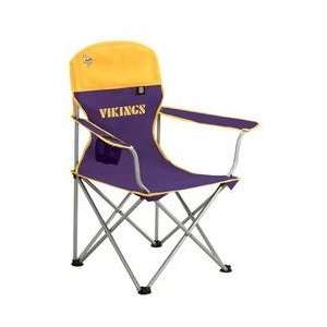    Minnesota Vikings NFL Deluxe Folding Arm Chair: Sports & Outdoors
