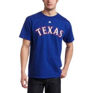 MLB Texas Rangers Replica Home Jersey, White/Scarlet/Blue:  