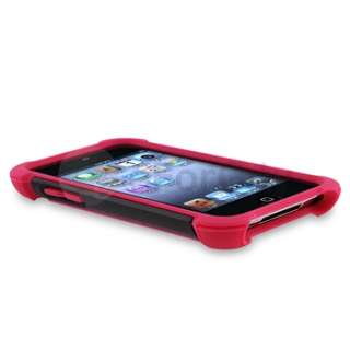 Defender Case For iPod Touch 4 4G 4th Gen Pink slimmer than OtterBox 