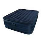 Intex Raised Downy Queen Airbed with Built in Electric Pump Air Bed 