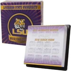  LSU Tigers 2012 Box Calendar