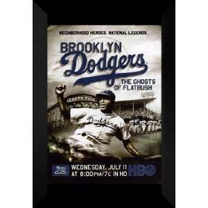  Brooklyn Dodgers: Flatbush 27x40 FRAMED Movie Poster: Home 