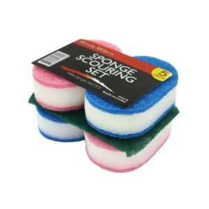  Sponge and scouring pad set   Pack of 72