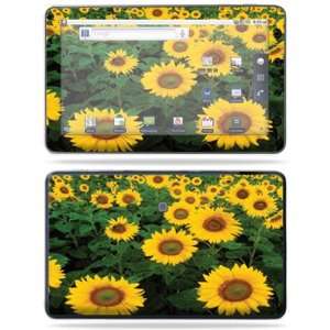   Decal Cover for ViewSonic ViewPad 7 Tablet Sunflowers: Electronics