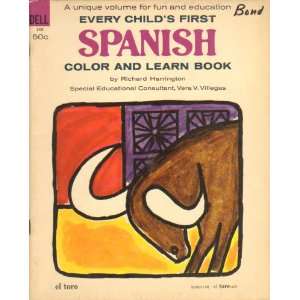   childs first Spanish color and learn book: Richard Harrington: Books