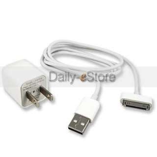 USB Data Cable + Dock + Wall Charger for Apple Iphone 4 4S 4GS 4G 4TH 