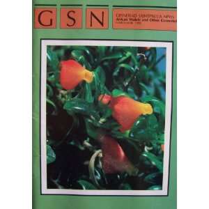 GSN Gesneriad Saintpaulia News [ Vol. 25 No. 2, Mar/Apr 1988 ] African 