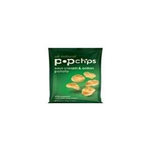 Popchips Sour Cream & Onion Potato Chip: Grocery & Gourmet Food