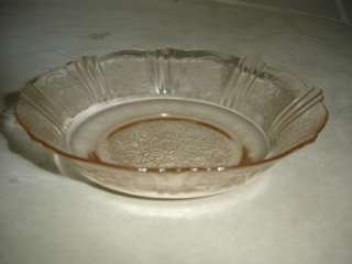 pink depression America sweetheart 6 cereal bowl  