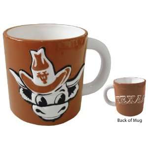 Texas Longhorns Embossed Mascot Logo Mug:  Sports 