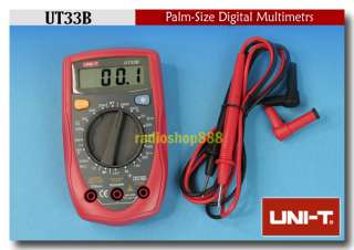 Uni T UT33B Digital LCD Handheld Multimeter Ohm UT 33B  