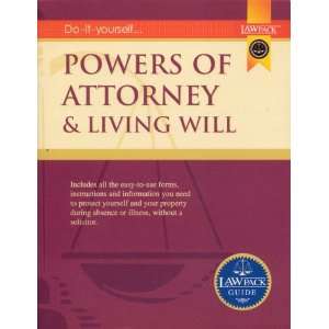  Powers of Attorney and Living Will Guide Pb (Legal Guides 