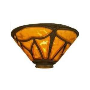  Art Glass Gothic Nouveau   7.5 Dragonfly Bell Shade