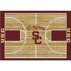  NCAA Home Court Rug   USC Trojans: Sports & Outdoors
