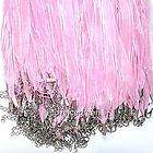WHOLESALE Baby Pink Organza Silk Ribbon Necklace Cord L