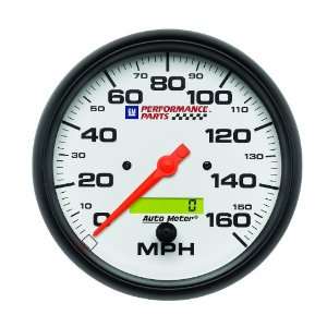   GM Performance Parts 5 160 mph Electric Speedometer Gauge: Automotive