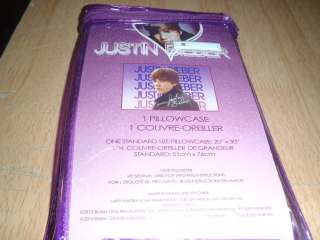 Justin Bieber Standard Pillow Case 20 x 30 New 065443561419  