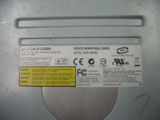 Lite On SHW 160H6S DVD/CD ReWritable CD RW Combo Drive Black Bezel 