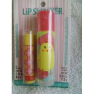   Springtime Surprise Lip Collection Strawberry Creme/Marshmallow Chick