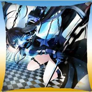  Black Rock Shooter Pillow 16 x 24 Inches 