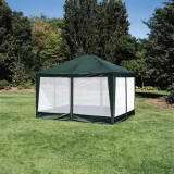 10 x12 Deluxe Screen House,Party Tent, Gazebo. Green  
