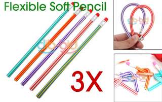Colorful Magic Flexible Bendy Soft Pencil for Kids  