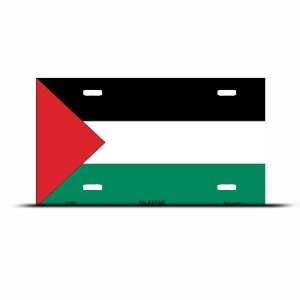 Palestine Flag License Plate Wall Sign Tag