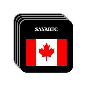  Canada   SAYABEC Set of 4 Mini Mousepad Coasters 